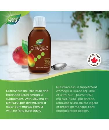 NutraSea Mango Health Supplement 200 Milliliter Mango 200 ml (Pack of 1) - Buy Online on SooperMarket.com