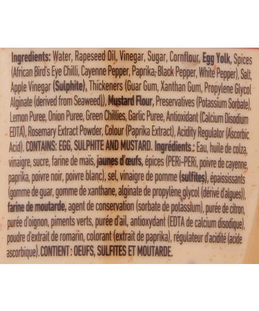 Nando's Hot PERinaise Spicy Flavoured Mayo Perfect for Spreads Dressings & Dips Gluten Free Mayonnaise Vegetarian Keto Friendly 450ml - Buy Online on SooperMarket.com