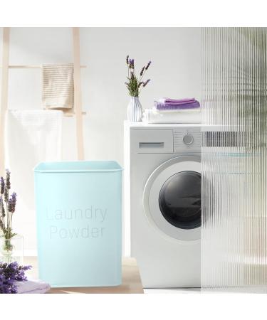 Cabilock 1 Softener Dispenser Set Laundry Box Household Iron Bucket Washing Bucket Laundry Holder for Washing Laundry Storage Fabric Softener Fabric Sky-blue 23X15.5CM - Buy Online on SooperMarket.com