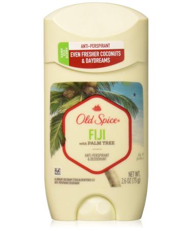 Old Spice Fresh Collection Anti-Perspirant Deodorant Fiji 2.60 oz (Pack of 3)
