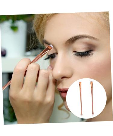 MUSISALY 2pcs Eyeliner Brush Angled Eyeliner Eye Brush Eyeliner Makeup Tool Eyebrow Makeup Brush Plastic - Buy Online on SooperMarket.com