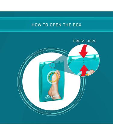 Compeed Bunion Plasters - 5 Hydrocolloid Plasters for Effective Foot Treatment - Buy Online on SooperMarket.com