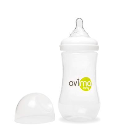 Avima 12oz Anti Colic Infant Bottles BPA Free - Set of 3 Wide Neck Bottles with Fast Flow Nipples (12 Ounce) - 3 Pack - Buy Online on SooperMarket.com