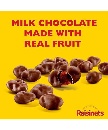 Milk Chocolate Raisinets - California Raisins - Movie Theater Candy Box - Halloween Treats - 3.1 oz (15 Pack) - Buy Online on SooperMarket.com