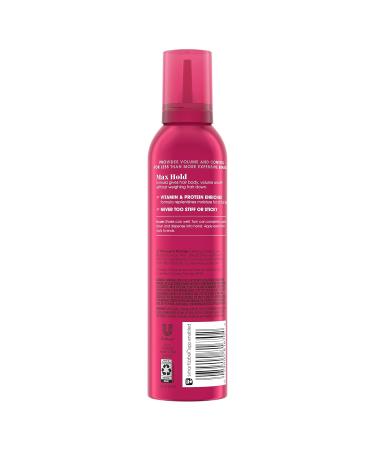 Suave Max Hold 8 Volumizing Mousse - 9 Oz Pack of 2 for Fine Wavy & Curly Hair | Moisturizing Volume Foam - Buy Online on SooperMarket.com