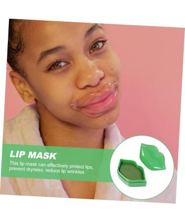 20pcs Lip Mask Set with Blue Headband & Brush - Moisturizing Sleeping Masks for Dry Lips - Hydrating Treatments & Care - Buy Online on SooperMarket.com