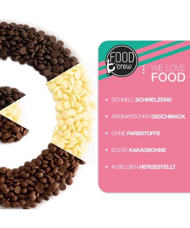 Buy 900g Belgian Chocolate for Fondue - Milk Bitter & White Mix - Perfect for Chocolate Fountains - 10 Individually Packaged Portion Bags - Buy Online on SooperMarket.com