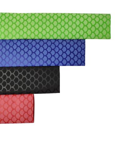 Aventik Heat Shrink Fish Scale Pattern Tube Wrap Fishing Rod Grip Rod Building Handle Non Slip Waterproof and Insulation Length 40inch. Diameter: 1inch/1.4inch/1.6inch 25mm-Black