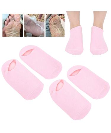 4 pieces of gel socks moisturizing gel socks essential oil gel socks Beauty Salon Moisturizing Anti Crack Foot care socks for dry cracked feet