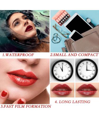 Fusang 6Pcs Lip Tint Stain Set - Long Lasting Moisturizing Lip Gloss for Women - Buy Online on SooperMarket.com