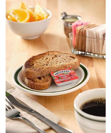 Smucker's Grape & Strawberry Jelly 1/2 oz 200 Count - Delicious Fruit Jelly Packets - Buy Online on SooperMarket.com