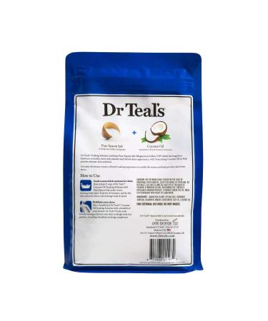 Dr Teals Coconut Oil Soaking Solution Mothers Day Gift Set (2 Pack) | Essential Oils for Dry Skin - Relieve Stress & Revitalize Muscles - Buy Online on SooperMarket.com