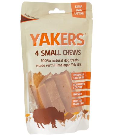 Yakers Dog Chew Small 4count(Pack of 1)