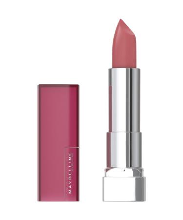 Maybelline Color Sensational Lipstick Lip Makeup Matte Finish Hydrating Lipstick Nude Pink Red Plum Lip Color Almond Rose 1 Count