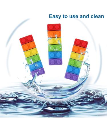 Premium You & Lemon 3-Piece Chewing Necklace Set | Silicone Teething Toys for Autism & ADHD - Rainbow Cubes for Boys & Girls - International Shipping Available - Buy Online on SooperMarket.com