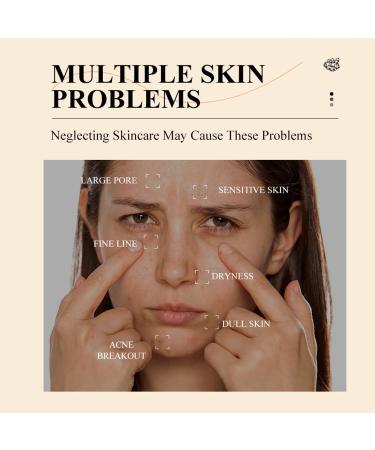Turmeric Skin Care Gifts Set for Women - Travel Size 4-Step Kit with Cleanser Toner Serum & Cream for All Skin Types - Buy Online on SooperMarket.com