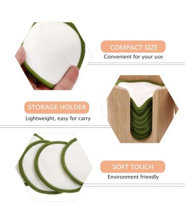 Reusable Makeup Remover Pads - Eco-Friendly Facial Wipes for Eye & Face Makeup - 1 Set Makeup Removal Cloths - Buy Online on SooperMarket.com