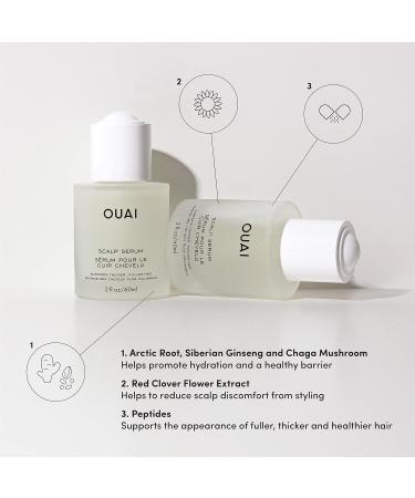 OUAI Scalp Serum + Thick & Full Hair Supplements - Solution for Thinning Hair - Buy Online on SooperMarket.com