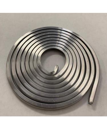 Cascade Lead Came 3/16in Round U 6ft (Rolled & Bagged) - Stained Glass Supplies by BiNARi Glass Studio