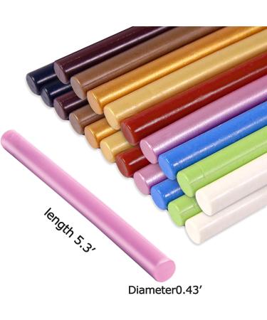 20 PCS Sealing Wax Sticks for Wax Seal Stamp Wedding Invitations Wedding Favors Manuscripts Envelopes Sealing Wine Cosmetics Packaging Party Invitations DIY Projects or Celebration Events (10 Colors) - Buy Online on SooperMarket.com