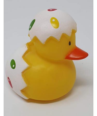 Easter Rubber Bath Ducks Set - 6 Adorable Holiday-themed Ducks in Clear Display Box - Buy Online on SooperMarket.com