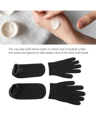 Moisturizing Gel Gloves Socks Set Soft Elastic Use Essential Oil Gloves Socks with Warm Holiday Gift for Men Women Dry Cracked Feet Hands (-1411240122011) Yinhingo964ezkdpr-11 - Buy Online on SooperMarket.com