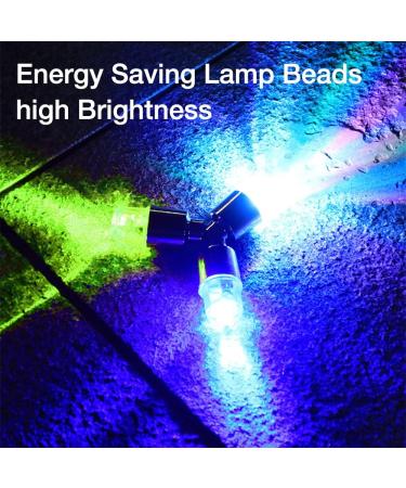 Naveso Bright Valve Caps - 12 PC Bike Tire Lighting Accessories with Intelligent Sensors for Cars & Motorcycles - Buy Online on SooperMarket.com