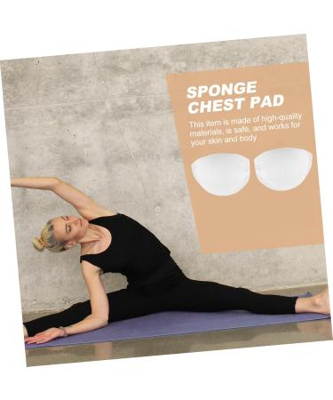 Buy Silicone Bra Pad Inserts - Breathable & Comfortable - 1 Pair for Women's Bikini Bras | 13x10.5x2cm - Buy Online on SooperMarket.com