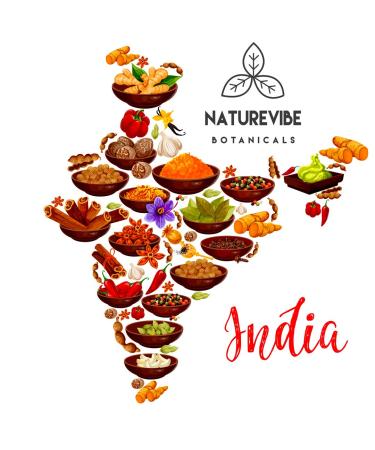Naturevibe Botanicals Organic Nutmeg Whole 1.76oz (50gm) | Non-GMO, Gluten Free Indian Spice - Buy Online on SooperMarket.com