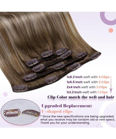 Buy Laavoo Clip-In Extensions | Real Hair Blonde Balayage & Ombre | 35cm & 70cm | Remy Smooth 5pcs - International Shipping Available - Buy Online on SooperMarket.com