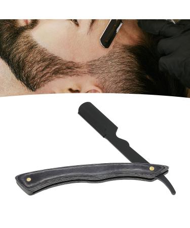 Beard Blade Holder - Professional Foldable Manual Beard Trimmer | Stainless Steel Straight Edge for Precision Shaving - Buy Online on SooperMarket.com