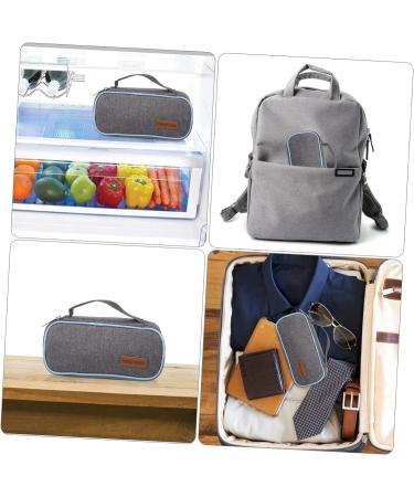 Healeved Portable Cooler 1pc Insulin Cooler Box Cooler Bag Ice Bag Portable Bag Cloth Blue Portable Protective Case Cooler Box Insulin Pen Cooler Blue 21X4.5X10cm - Buy Online on SooperMarket.com