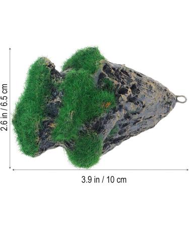 Buy PopetPop Combat Fish Aquarium Decoration - Artificial Stone Skirt Ornament - Size S Bimsstein Flying Rock for Natural Aquascaping - Buy Online on SooperMarket.com