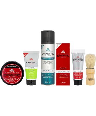 Erasmic Moisturising Aloe Vera Shave Gel 100ml | Smooth Shaving Experience - Buy Online on SooperMarket.com