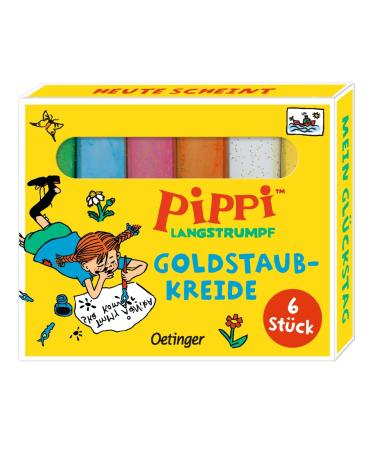 Pippi long stocking.Gold dust chalk