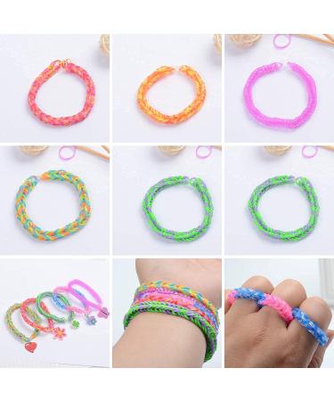 Bubble Pig Rubber Band Bracelet Kit - Loom Bracelet Making Set for Kids with Refill Bands - Buy Online on SooperMarket.com