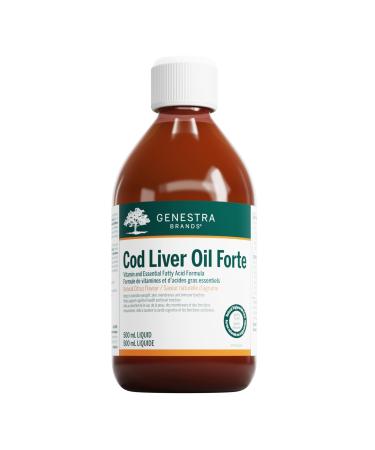 Genestra Brands - Cod Liver Oil Forte - Vitamin + Essential Fatty Acid Supplement - 500 ml Liquid