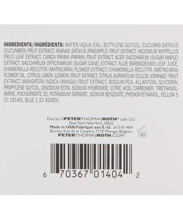 Peter Thomas Roth Cucumber Gel Mask 5 fl oz - Cooling & Hydrating Facial Mask - Buy Online on SooperMarket.com
