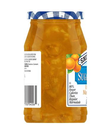 Smucker's Sugar Free Orange Marmalade with Splenda 12.75oz (Pack of 8) - Delicious Orange Marmalade Sweetened with Splenda - Buy Online on SooperMarket.com