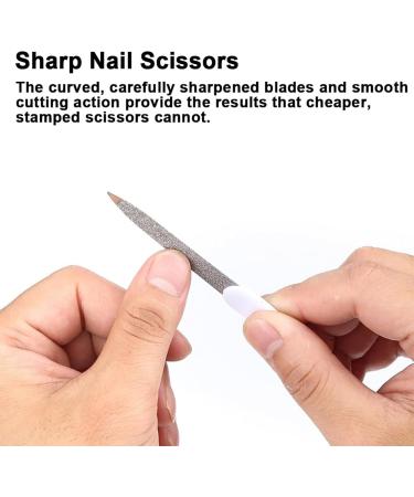 Professional 1/2 Jaw Cuticle Cutter Cuticle Nipper Stainless Steel Manicure Feet Hands Ingrown Toenail Cuticles Cuticle Scissors (Shining Purpul) - Buy Online on SooperMarket.com