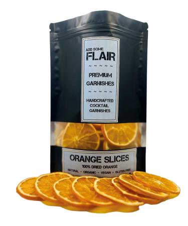 Dried Oranges - Premium Dehydrated Cocktail Garnishes - 20 Servings (70g Approx)