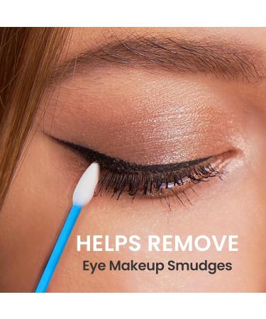 Fran Wilson EYE TEES COTTON TIPS 80 Count (1 Pack) - Precision Makeup Applicator Double-sided tees with Pointed and Rounded Ends for Perfect Blending Effective Cleaning and Precise Touch-ups Blue 45 - Buy Online on SooperMarket.com