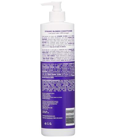 Framesi Color Lover Dynamic Blonde Conditioner - Purple Sulfate-Free Conditioner for Color-Treated Hair 16.91 Fl Oz - Buy Online on SooperMarket.com