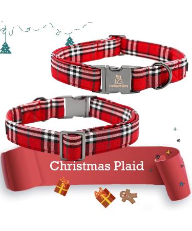 Shop Lionheart Glory Christmas Checkered Dog Collar & Bowtie - Adjustable & Comfortable for Medium Dogs - Ideal Holiday Accessory - Buy Online on SooperMarket.com