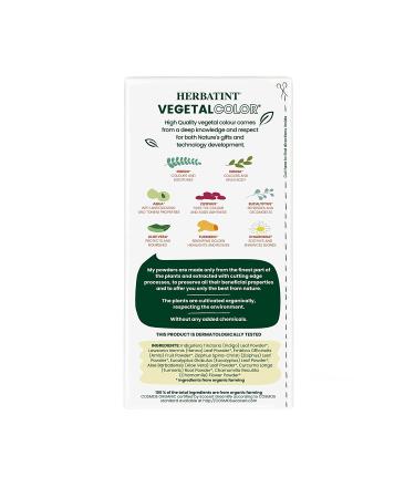 Herbatint Henna Color Organic Hair Dye - Rich Brown 3.5oz - Vegan Plant-Based Formula - Buy Online on SooperMarket.com