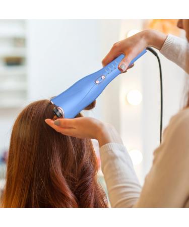 Rehomy Auto Rotating Curling Wand Hair Curler with 1 Rotating Barrel & 4 Temps & 3 Timer Auto Shut-Off for Hair Styling - Buy Online on SooperMarket.com