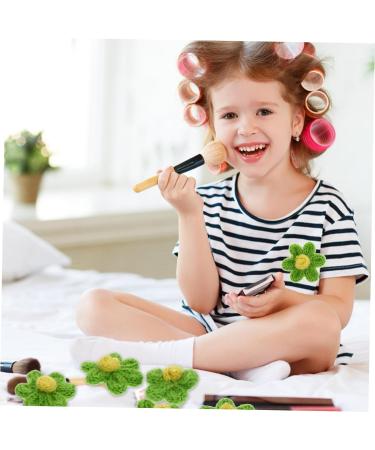 Operitacx 40 Pcs Diy Accessories Hair Pin Flower Embroidery Patches Flower Patches Headband Braided Flowers - Buy Online on SooperMarket.com