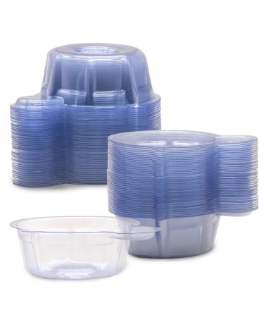 Wondfo 100 Pack Plastic Disposable Urine Specimen Cups for Pregnancy Test/Ovulation Test/pH Test