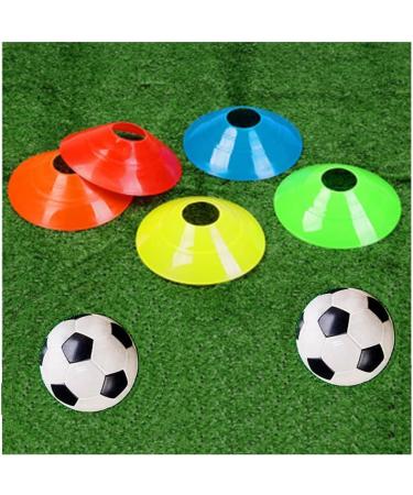 YOQXHY Soccer Cones (50 Pcs) - Agility Training Cones with Carry Bag for Kids Football Basketball Drills - Field Markers in 5 Colors - Buy Online on SooperMarket.com