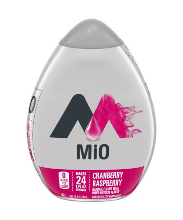 Mio Liquid Water Enhancer Cranberry Raspberry 1.62 Ounce (Pack of 4) Cranberry Raspberry 1.62 Fl Oz (Pack of 4)